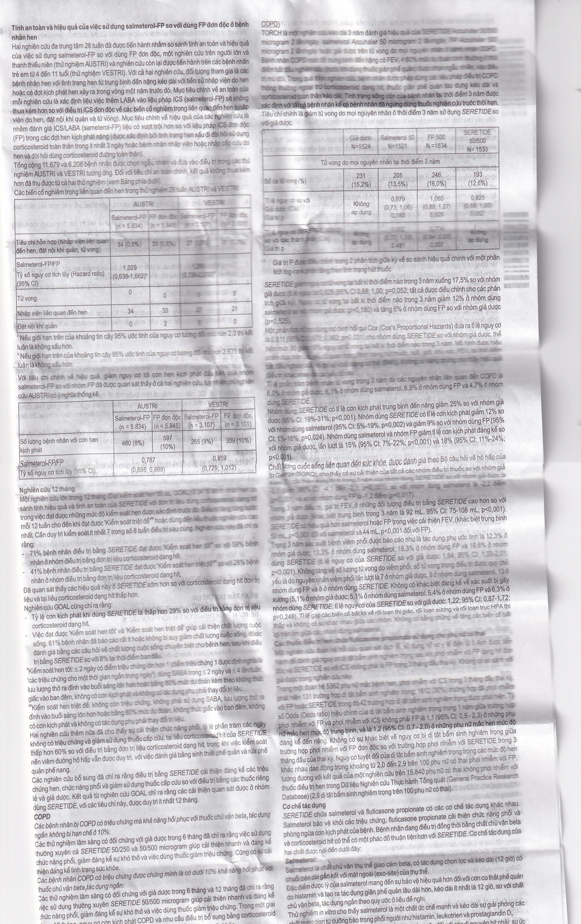 Khí dung Seretide Evohaler DC 25/125 Gsk điều trị hen phế quản, tắc nghẽn phổi mạn tính (120 liều)