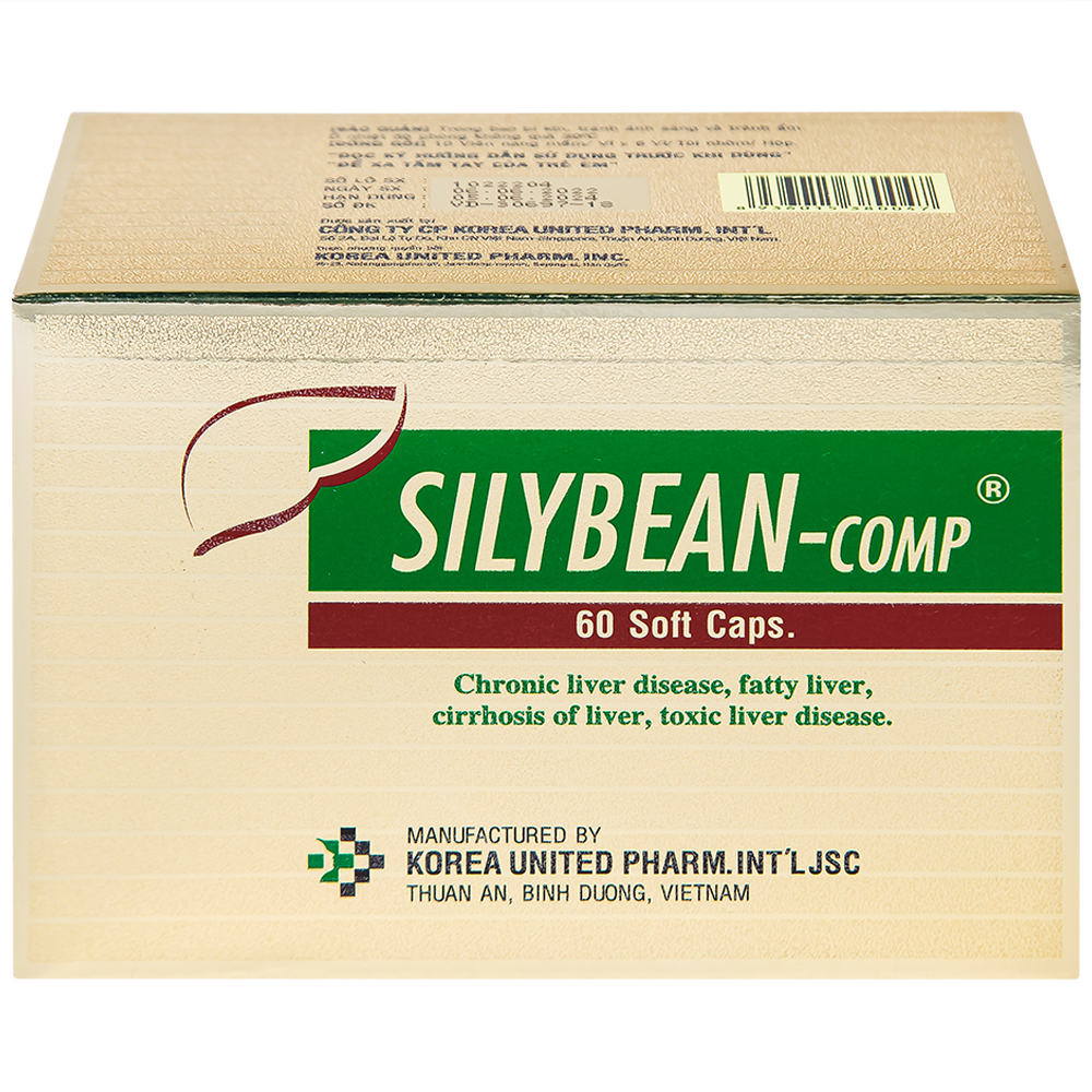 Thuốc Silybean-Comp United hỗ trợ điều trị bệnh gan mãn tính, gan nhiễm mỡ (6 vỉ x 10 viên)