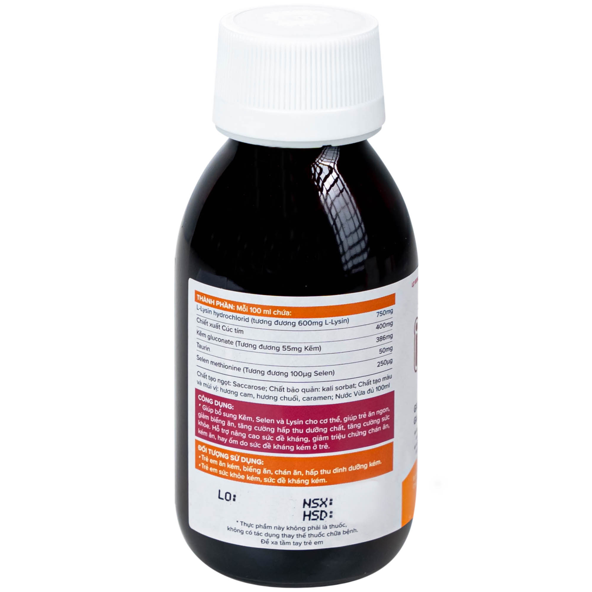 Siro giúp trẻ ăn ngon Ích Nhi Plus Nam Dược (100ml)