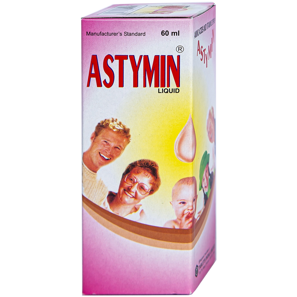 Siro Astymin Liquid Tablets bổ sung dinh dưỡng cho trẻ em (60ml)