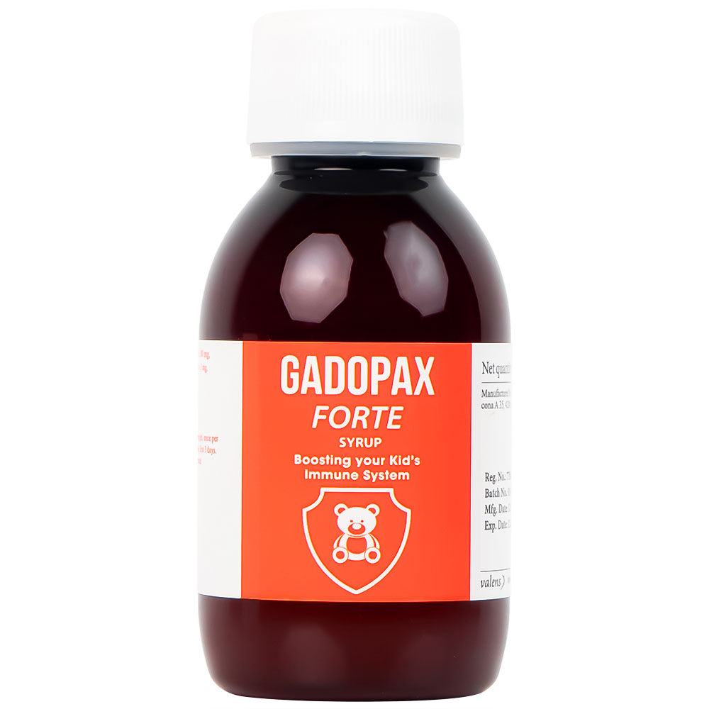Siro hỗ trợ tăng sức đề kháng Gadopax Forte Valens (100ml)