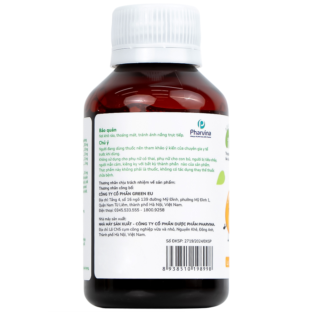 Siro hỗ giúp giảm ho, giảm đờm, giảm đau họng Bổ Phế Lábebé (120ml)