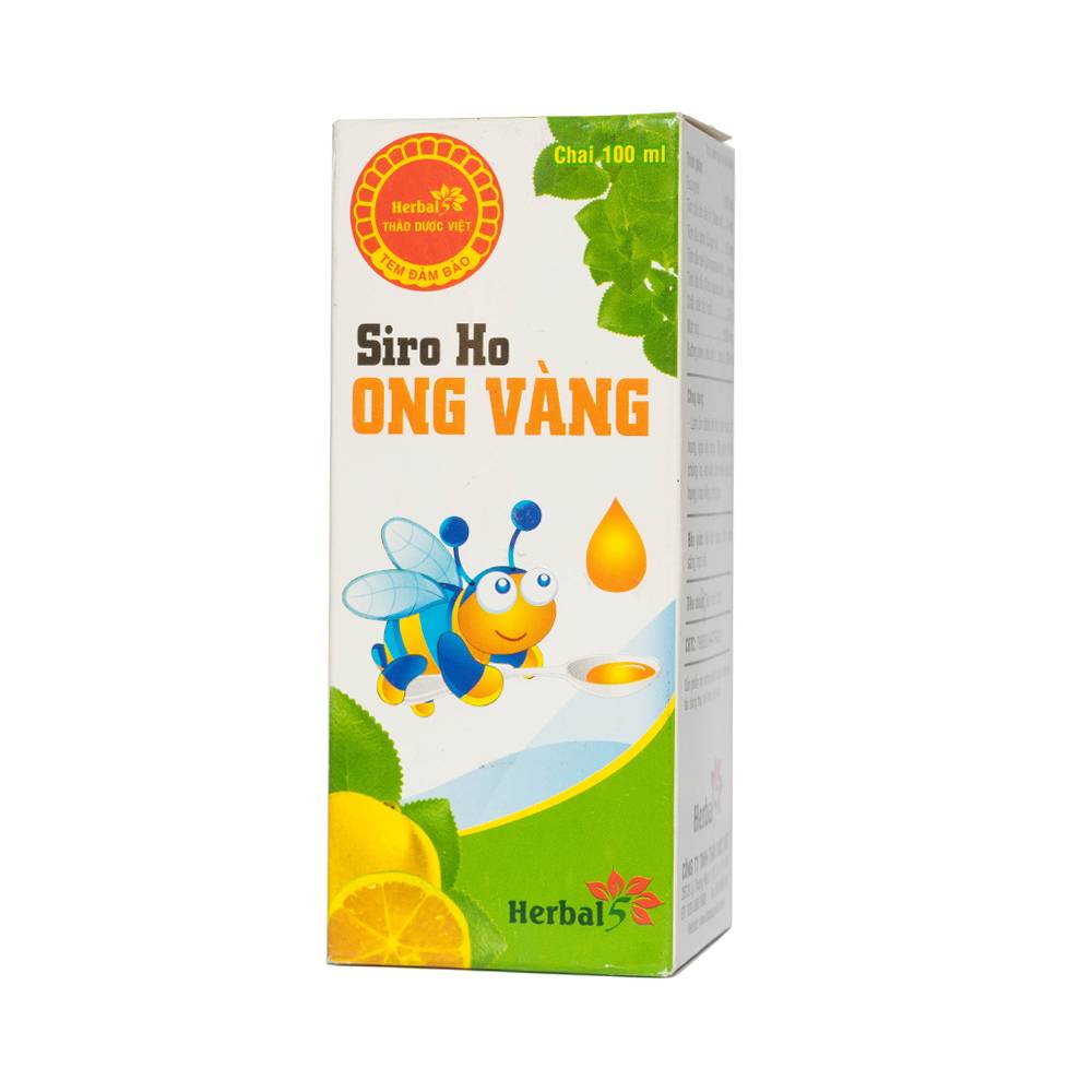 Siro ho Ong Vàng Thảo Dược Việt (100ml)