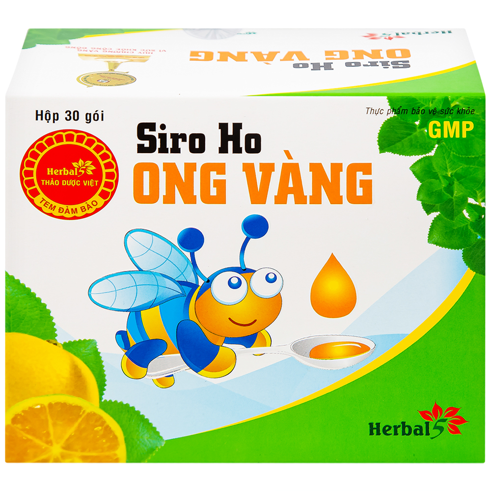 Siro ho Ong Vàng Thảo Dược Việt (30 gói)