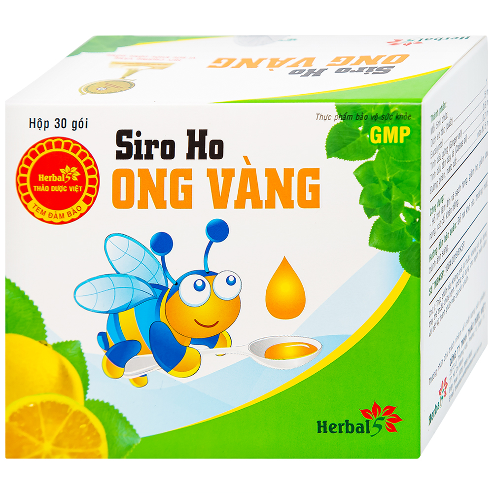 Siro ho Ong Vàng Thảo Dược Việt (30 gói)