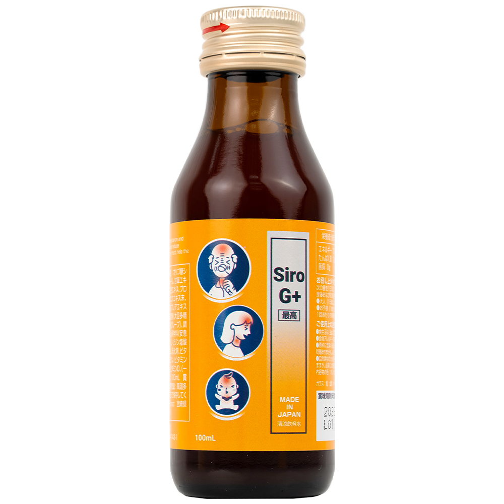 SIRO G+ Kenko hỗ trợ đường hô hấp trên, tăng cường đề kháng (100ml)