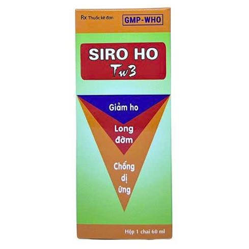 Siro ho TW3 giúp giảm ho, long đờm, chống dị ứng (60ml)