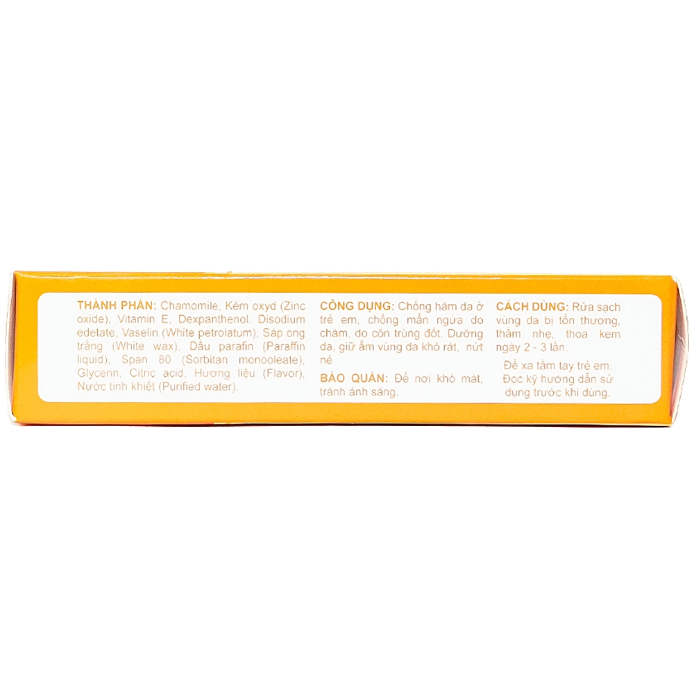 Kem bôi hăm tả, dưỡng ẩm skin Bibi Nam Hà 10g