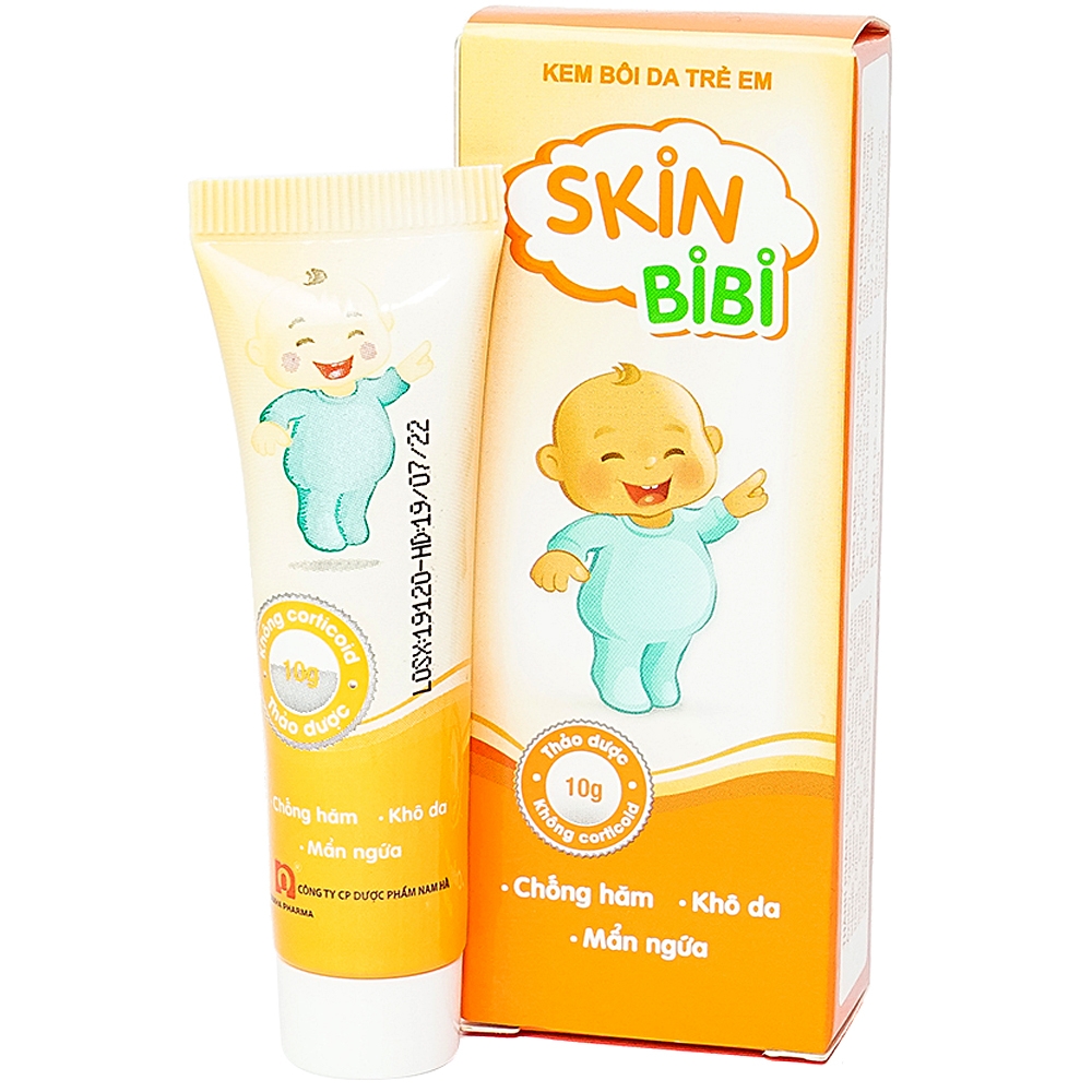 Kem bôi hăm tả, dưỡng ẩm skin Bibi Nam Hà 10g