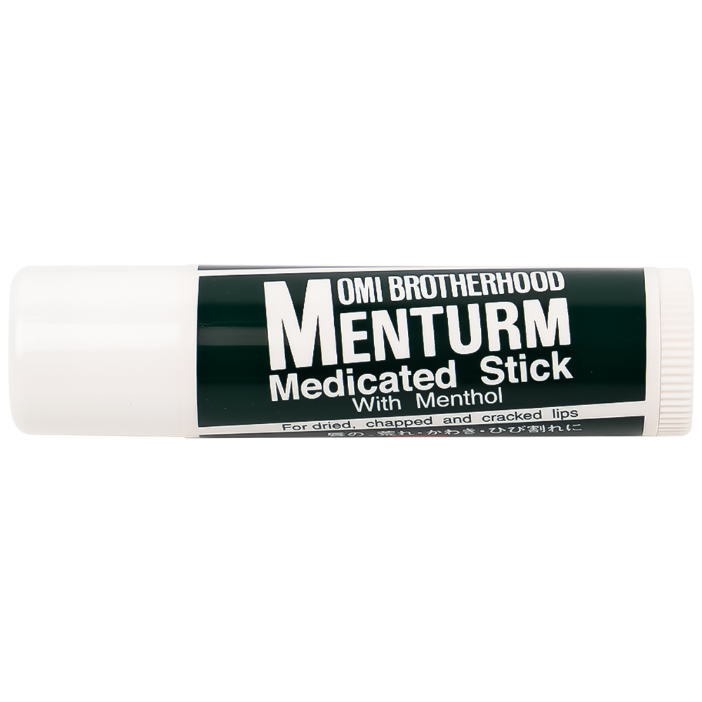 Son dưỡng ẩm bạc hà Omi Brotherhood Menturm dành cho môi khô, nứt nẻ (4g)