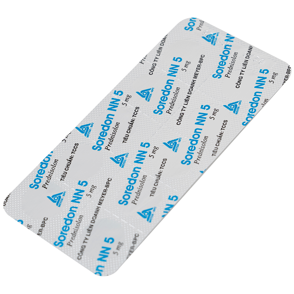 Thuốc Soredon NN5 Meyer - BPC điều trị dị ứng, rối loạn collagen, bệnh khớp, bệnh da (3 vỉ x 10 viên)