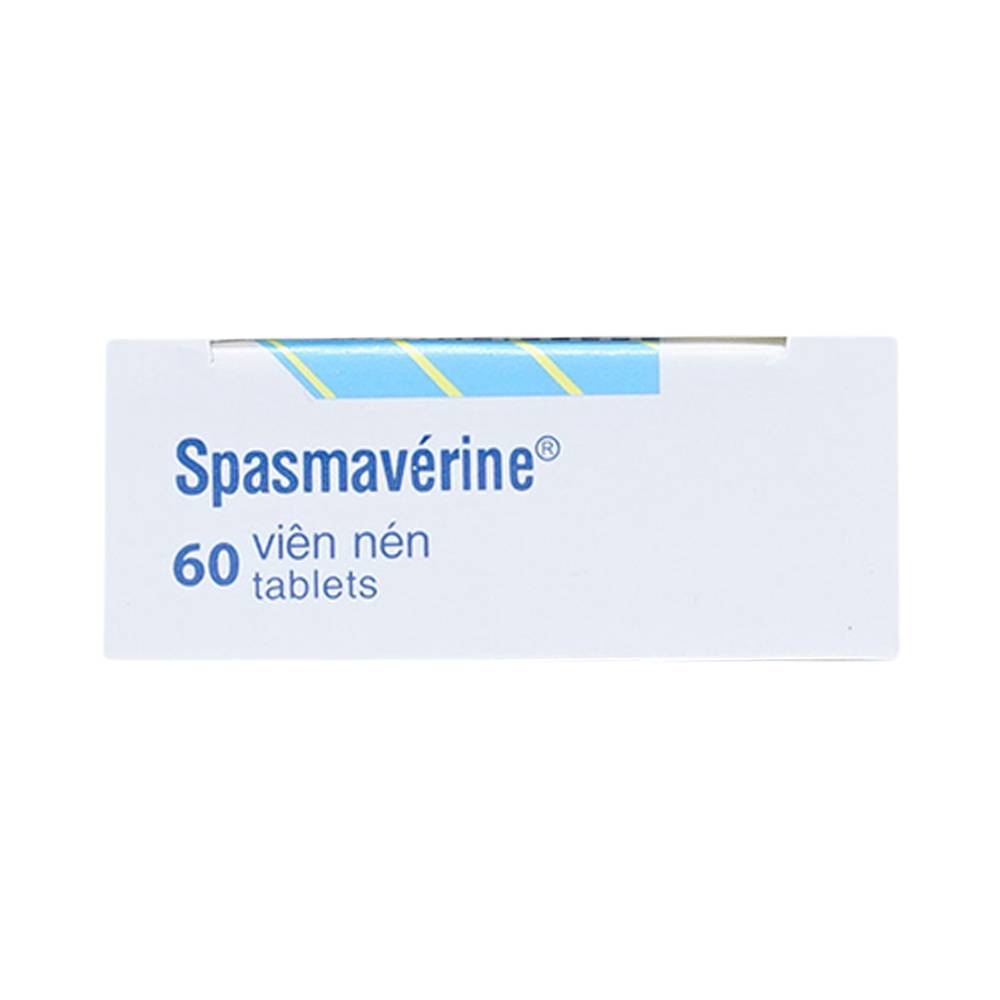 Thuốc Spasmavérine Sanofi điều trị triệu chứng đau do co thắt cơ trơn (3 vỉ x 20 viên)
