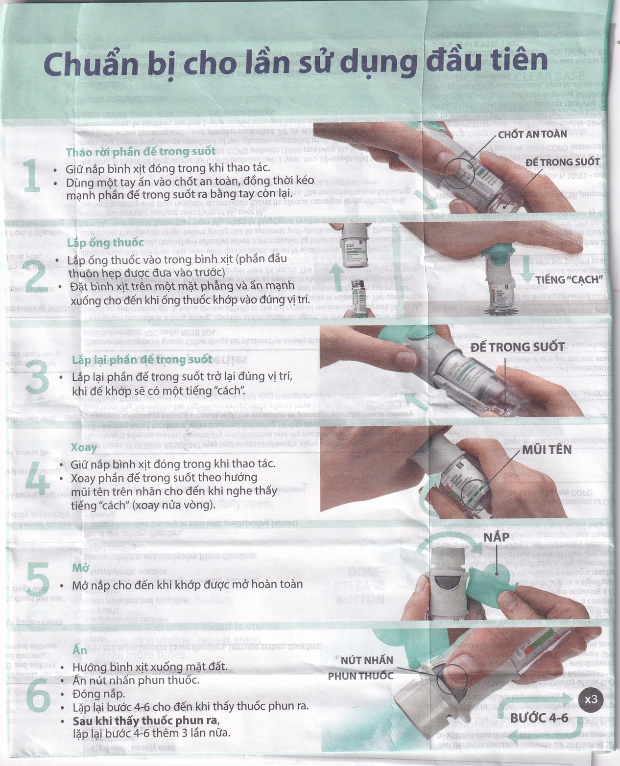 Bình xịt Spiriva Respimat Boehringer điều trị viêm phế quản mạn (30 liều)