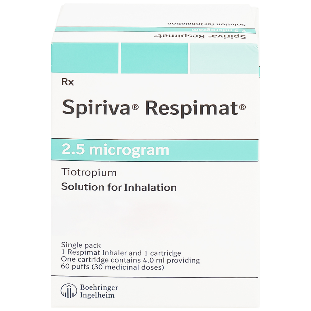 Bình xịt Spiriva Respimat Boehringer điều trị viêm phế quản mạn (30 liều)