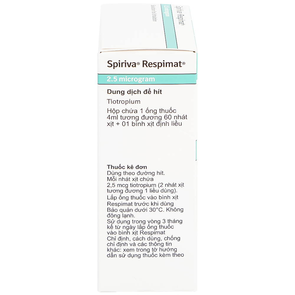 Bình xịt Spiriva Respimat Boehringer điều trị viêm phế quản mạn (30 liều)