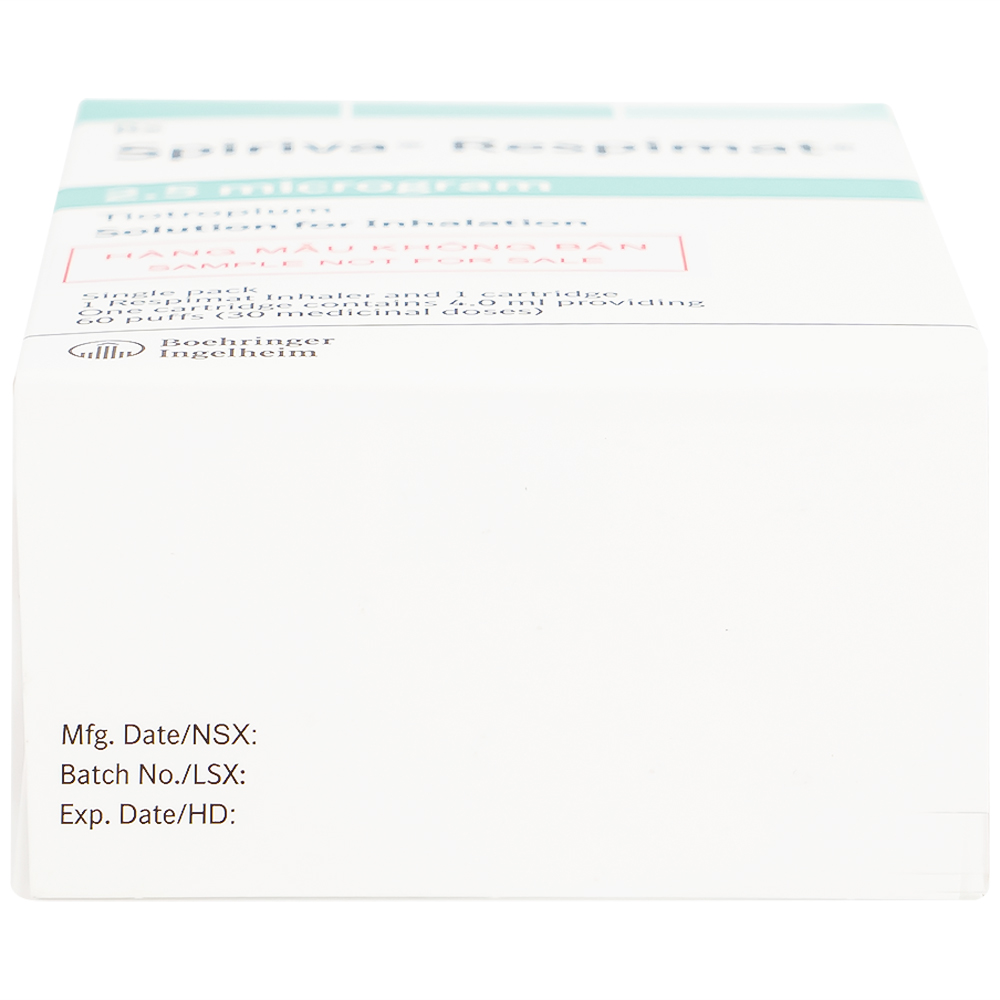 Bình xịt Spiriva Respimat Boehringer điều trị viêm phế quản mạn (30 liều)