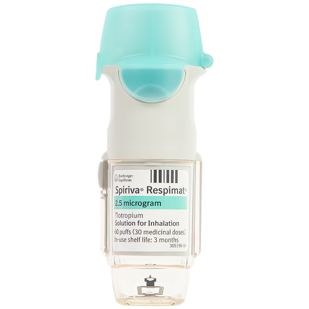 Bình xịt Spiriva Respimat Boehringer điều trị viêm phế quản mạn (30 liều)