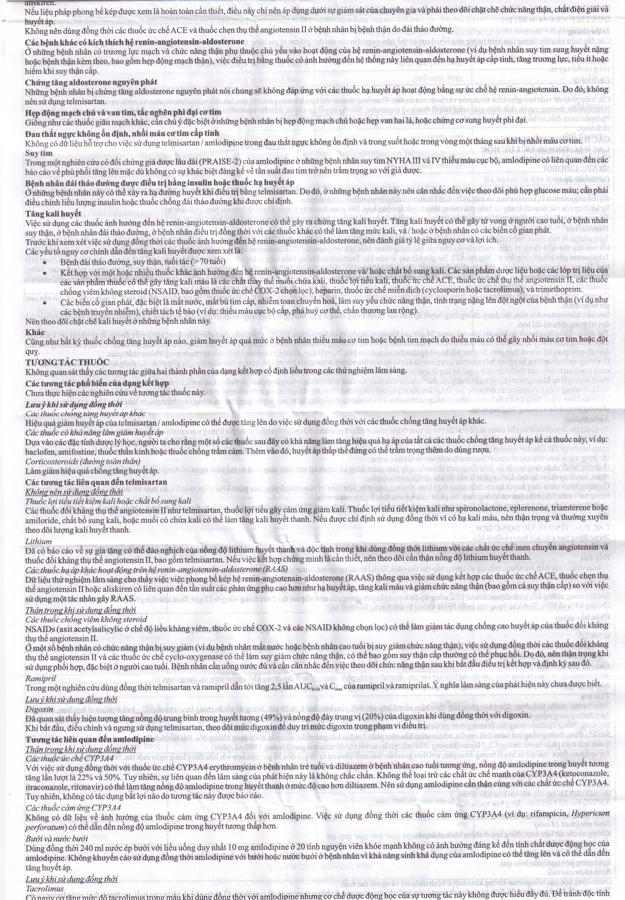 Thuốc Stamlo-T 40mg/5mg Dr.Reddy điều trị tăng huyết áp (4 vỉ x 7 viên)