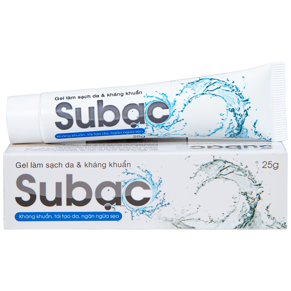 Gel bôi Su Bạc kháng khuẩn, làm sạch da (25g)