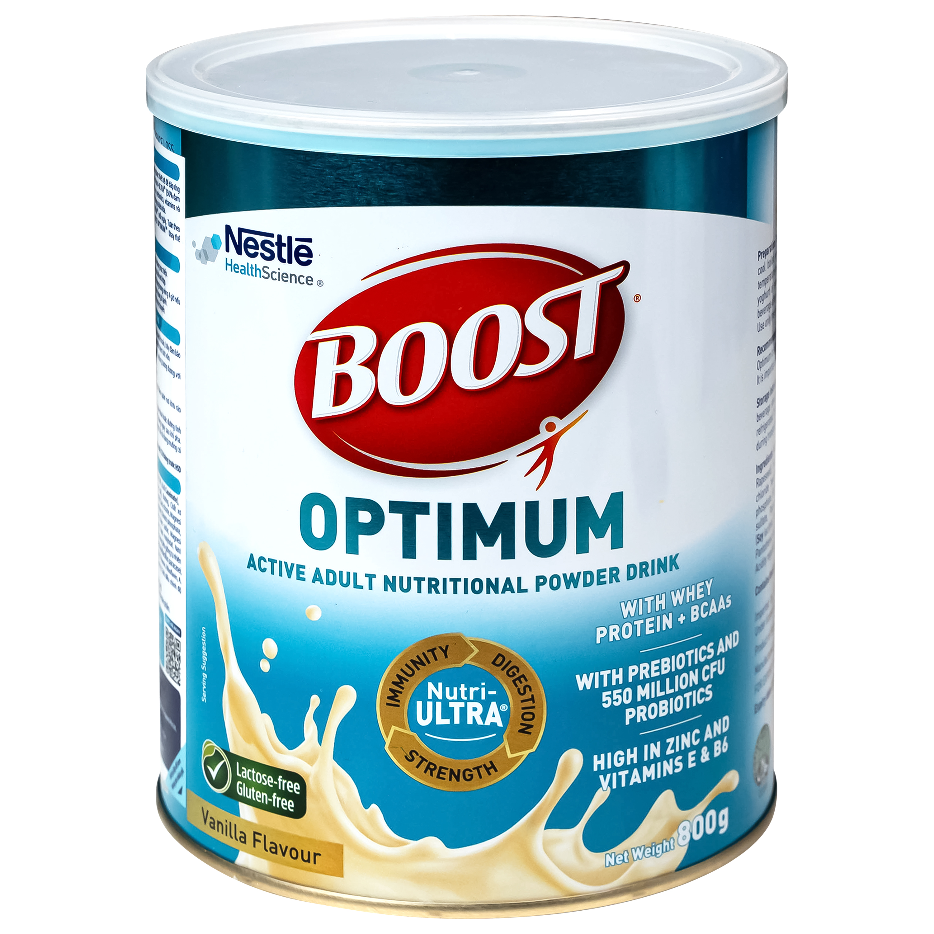 Sữa bổ sung vitamin khoáng chất cho cơ thể Boost Optimum Nestlé (800g)
