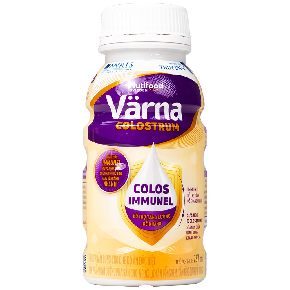Sữa hỗ trợ tăng đề kháng Nutifood Varna Colostrum (24 chai)