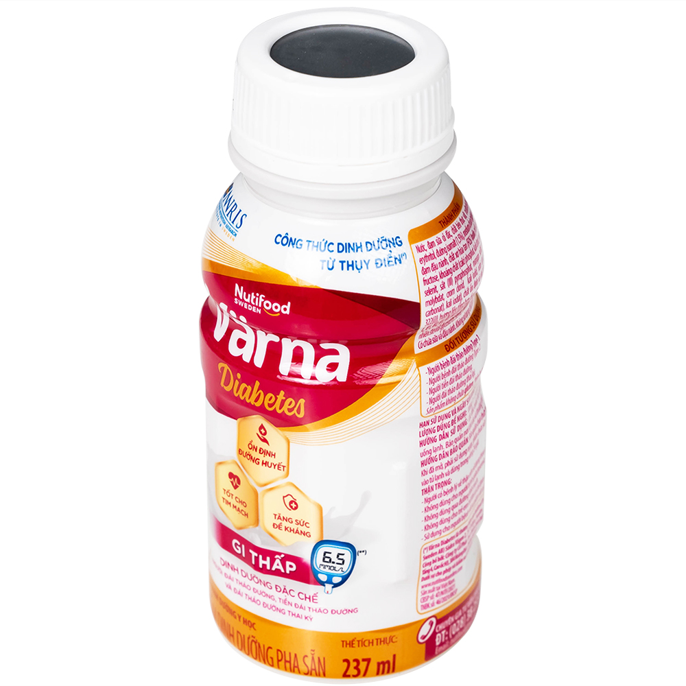 Sữa ổn định đường huyết Nutifood Varna Diabetes (24 chai)