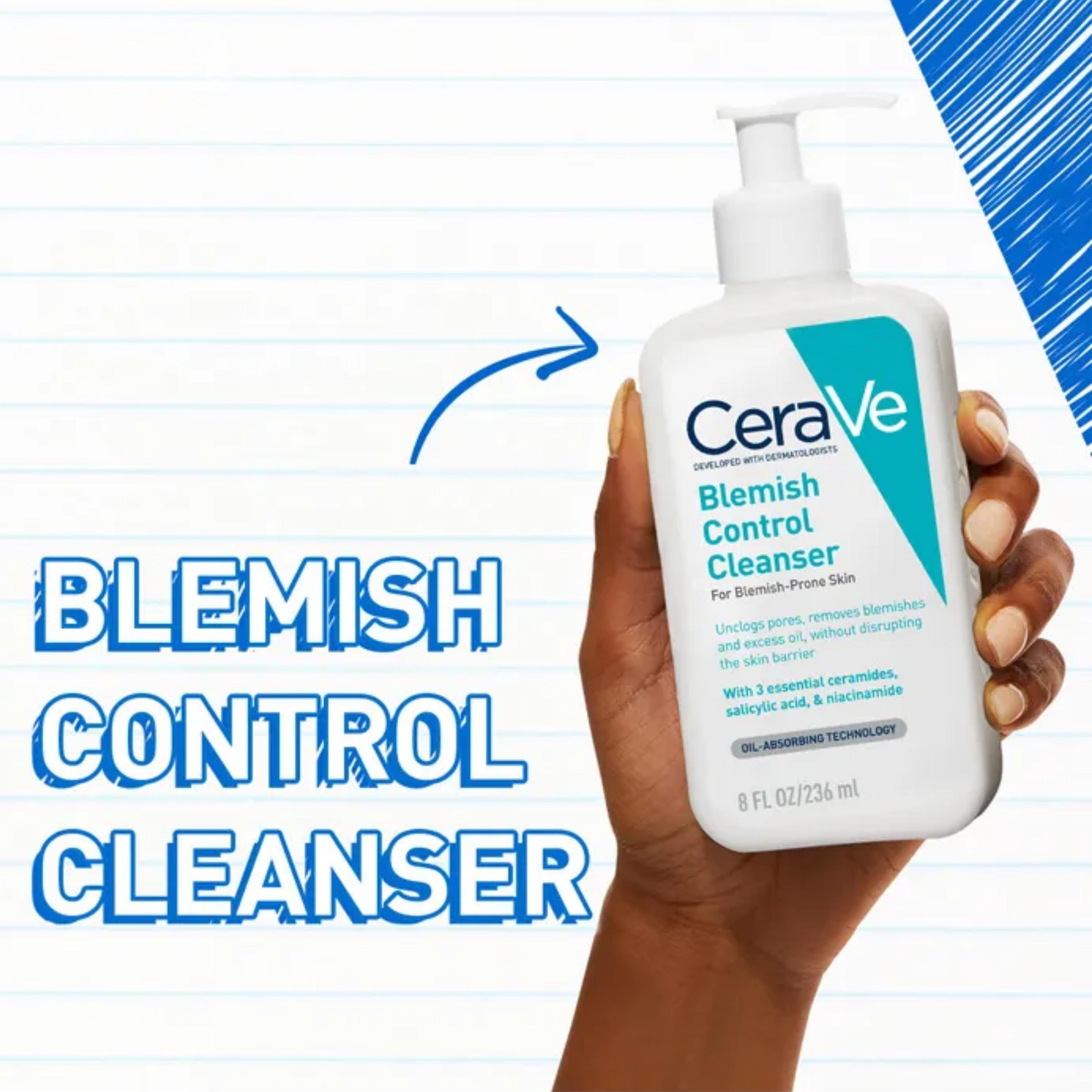 Sữa rửa mặt dành cho da dầu, mụn Cerave Blemish Control Cleanser 236ml