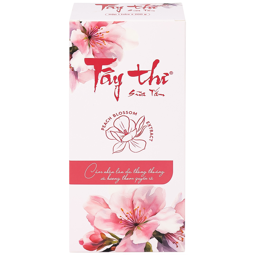 Sữa tắm Tây Thi Thái Dương giúp làm giảm tình trạng ngứa da, viêm chân lông và mụn trứng cá (200g)