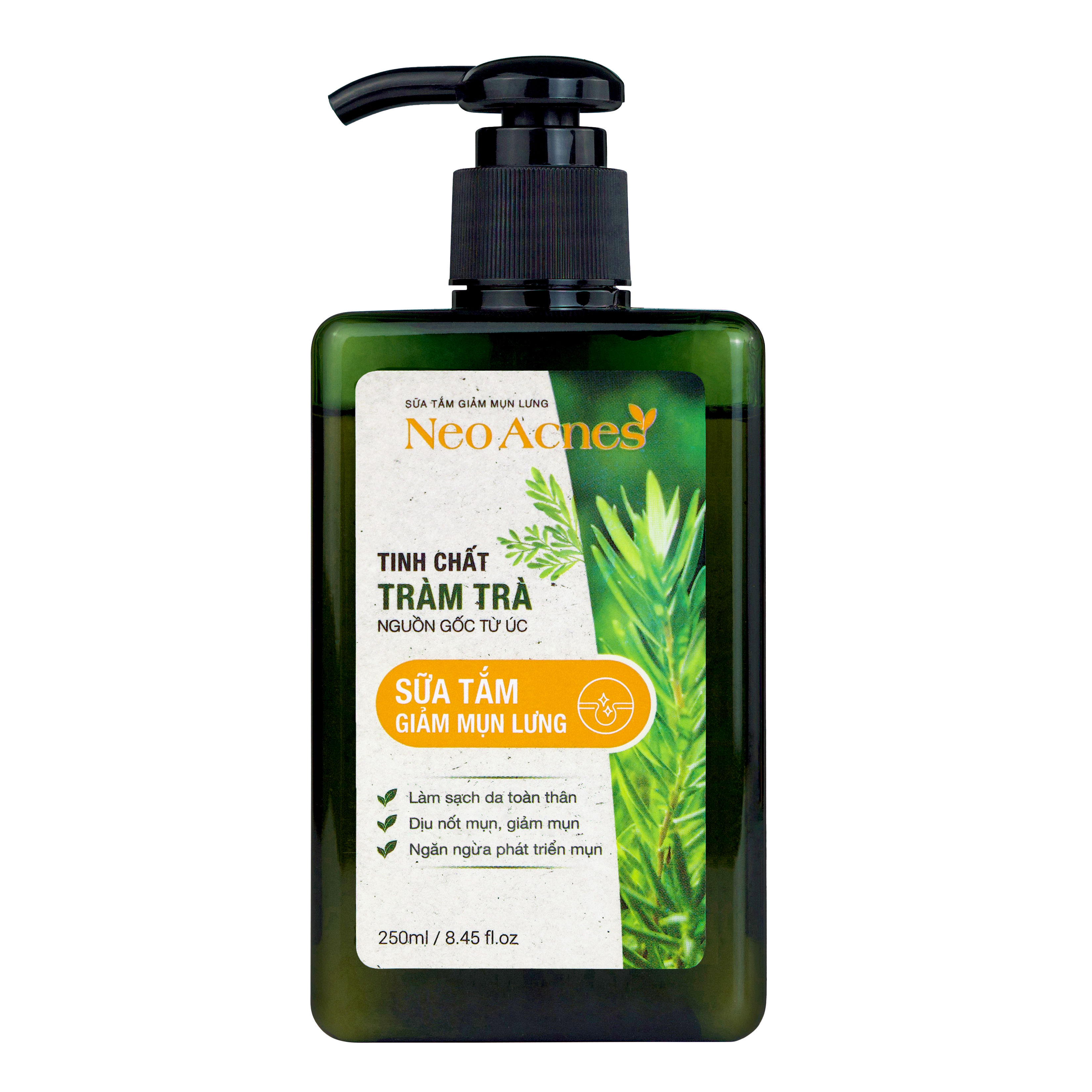 Sữa tắm Neo Acness giảm mụn lưng tinh chất tràm trà (250ml)