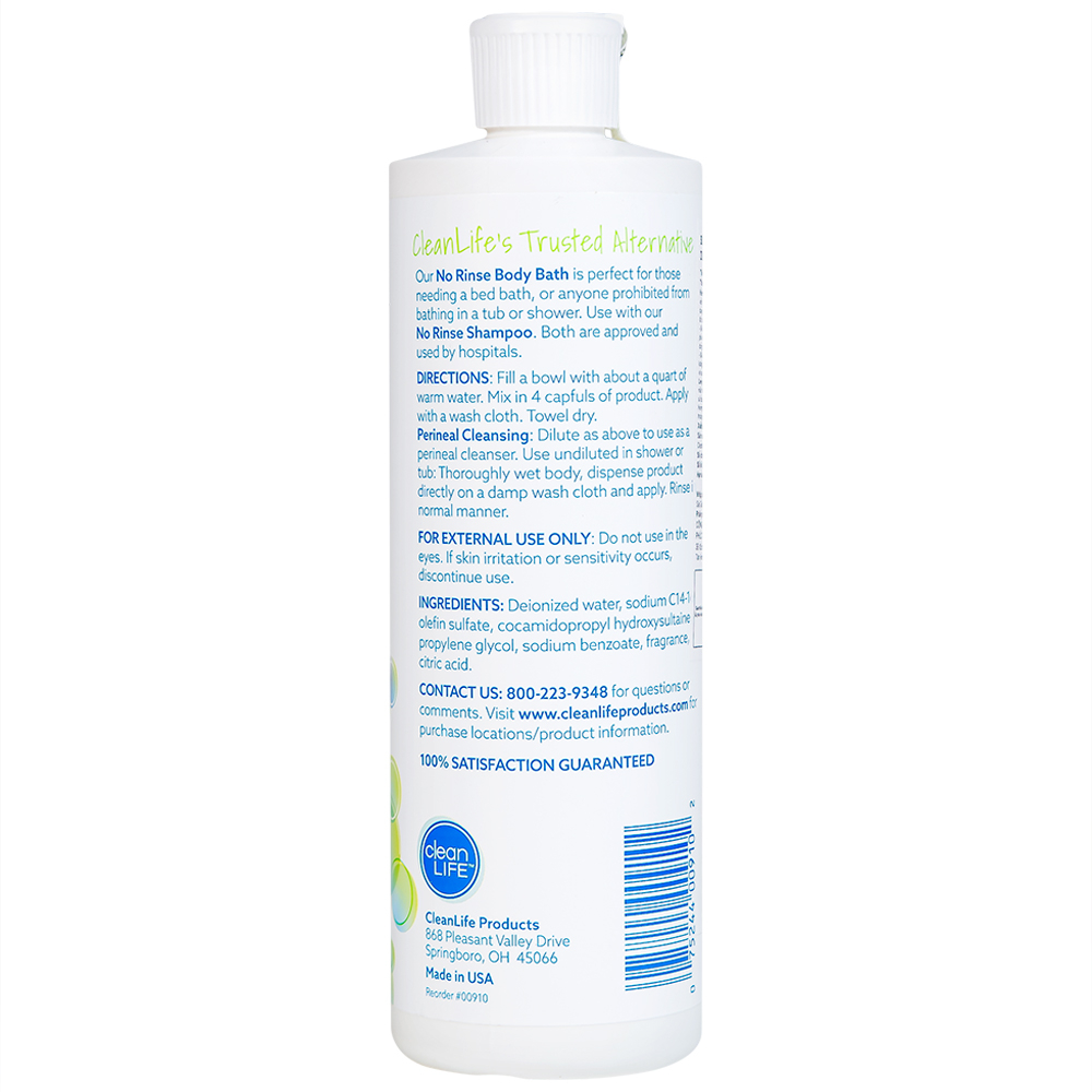 Sữa tắm Norinse Body Bath làm sạch da không cần dùng nước (473.1ml)