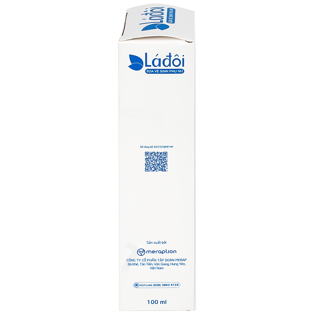 Sữa vệ sinh phụ nữ Shema lá đôi màu xanh làm sạch, khử mùi (100ml)