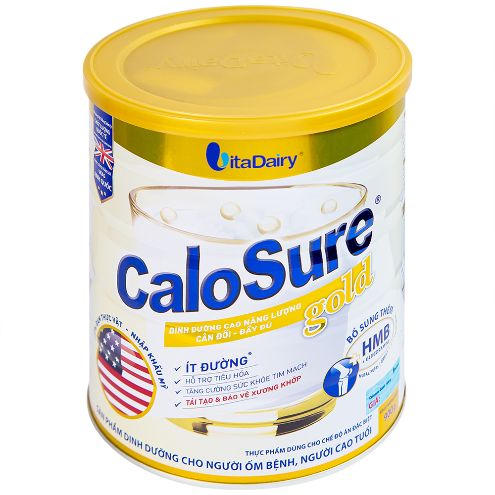 Sữa tăng cường sức khỏe tim mạch CaloSure gold Vitadairy (900g)