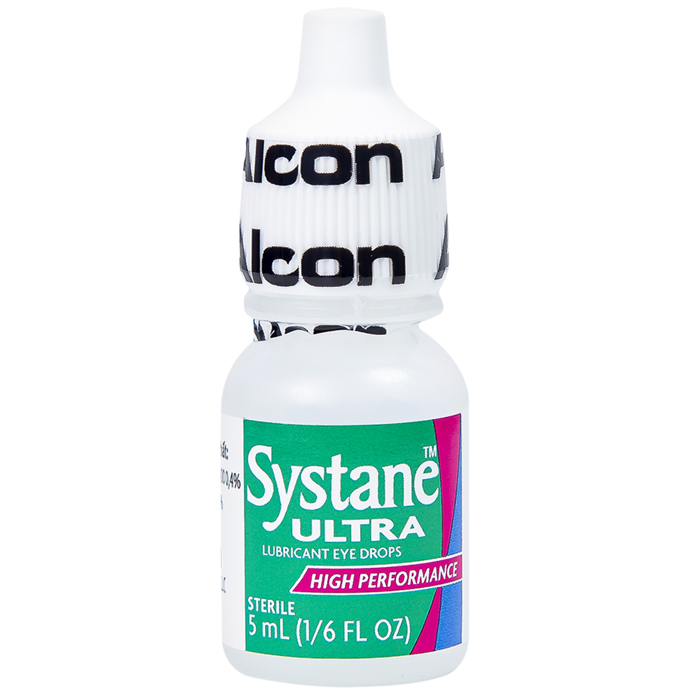Thuốc nhỏ mắt Systane Ultra Alcon giảm các chứng rát và kích ứng do khô mắt (5ml)