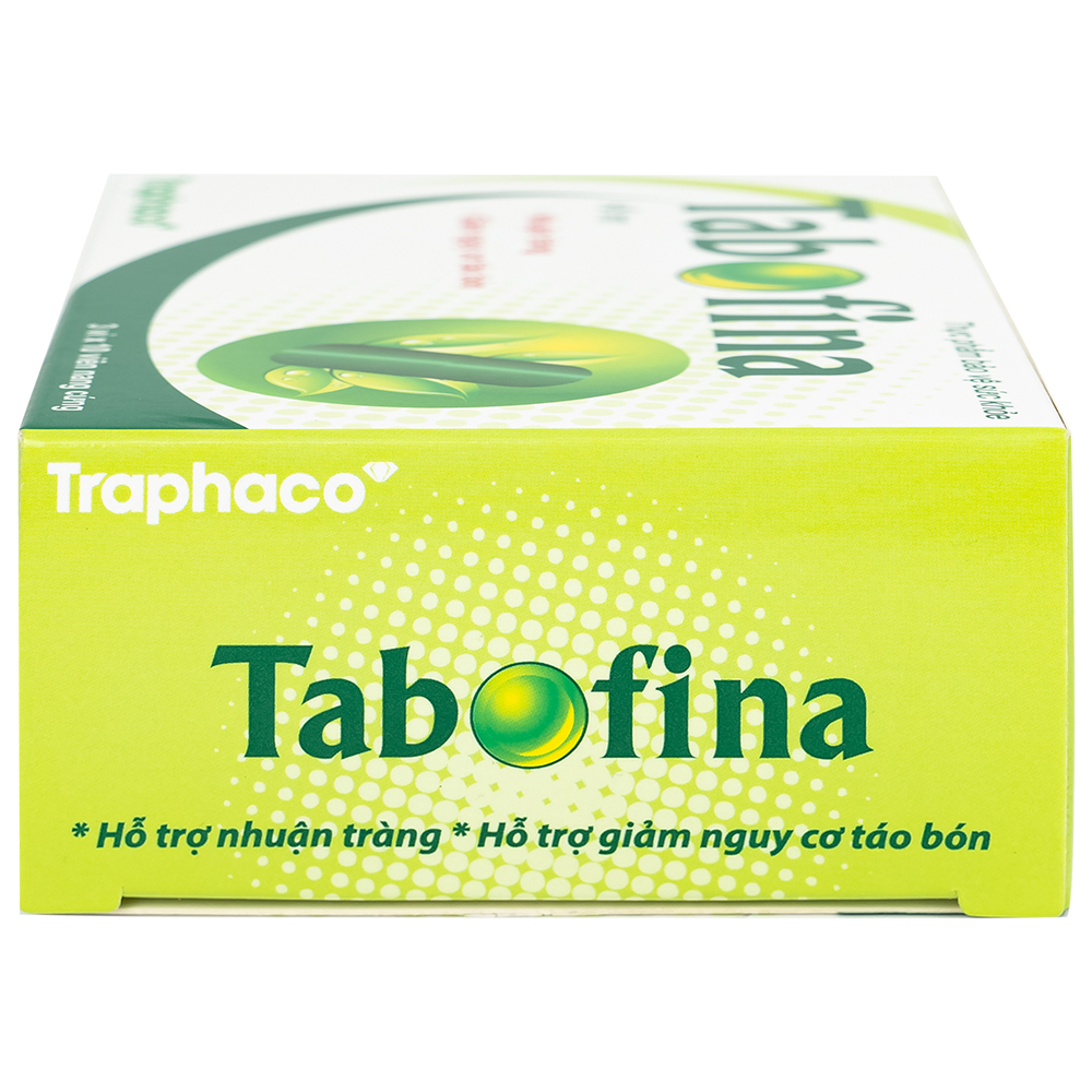 Viên hỗ trợ giảm nguy cơ táo bón Tabofina Traphaco (3 vỉ x 10 viên)