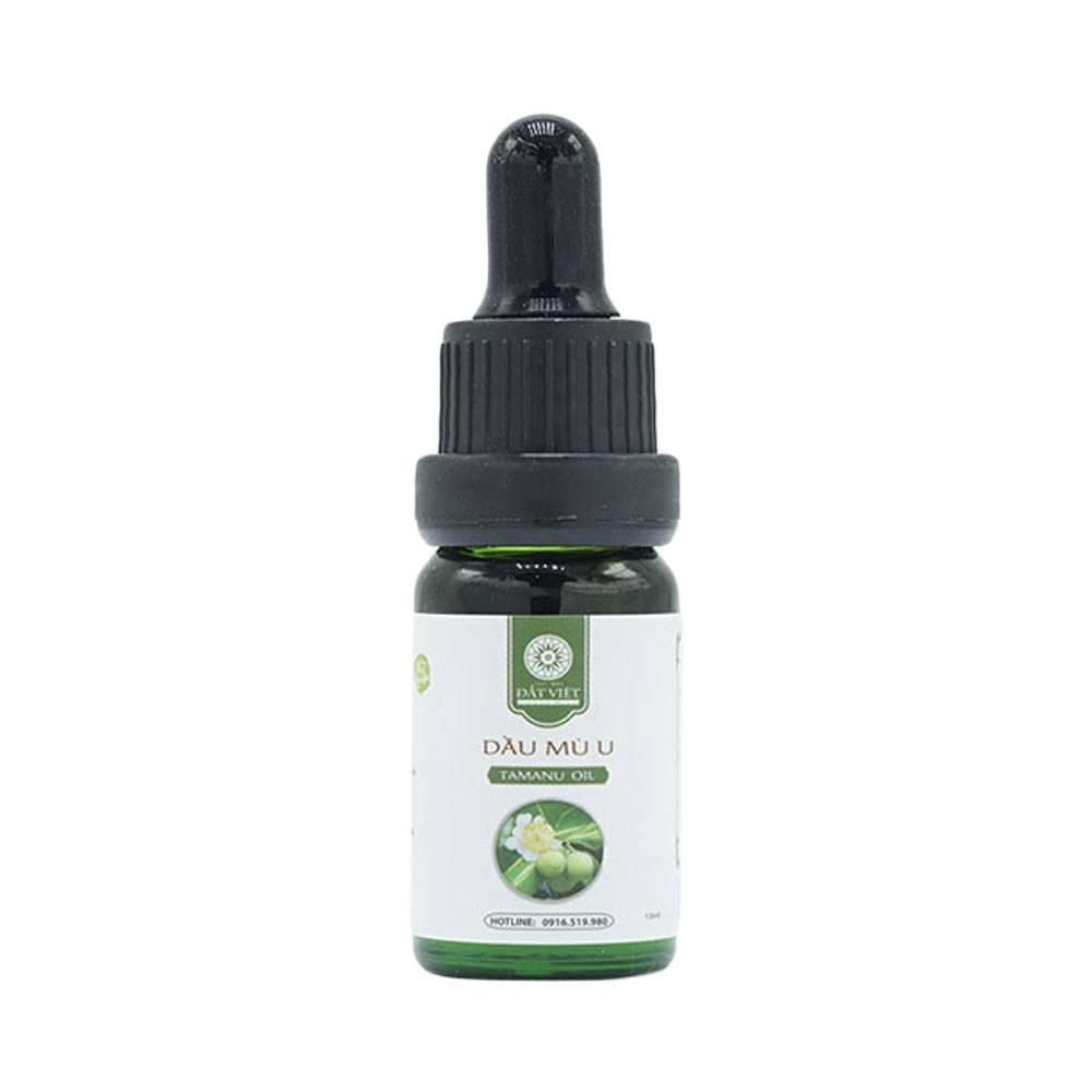 Dầu Mù U Tamanu Oil Đất Việt điều trị bỏng, tái tạo da, lành sẹo (10ml)