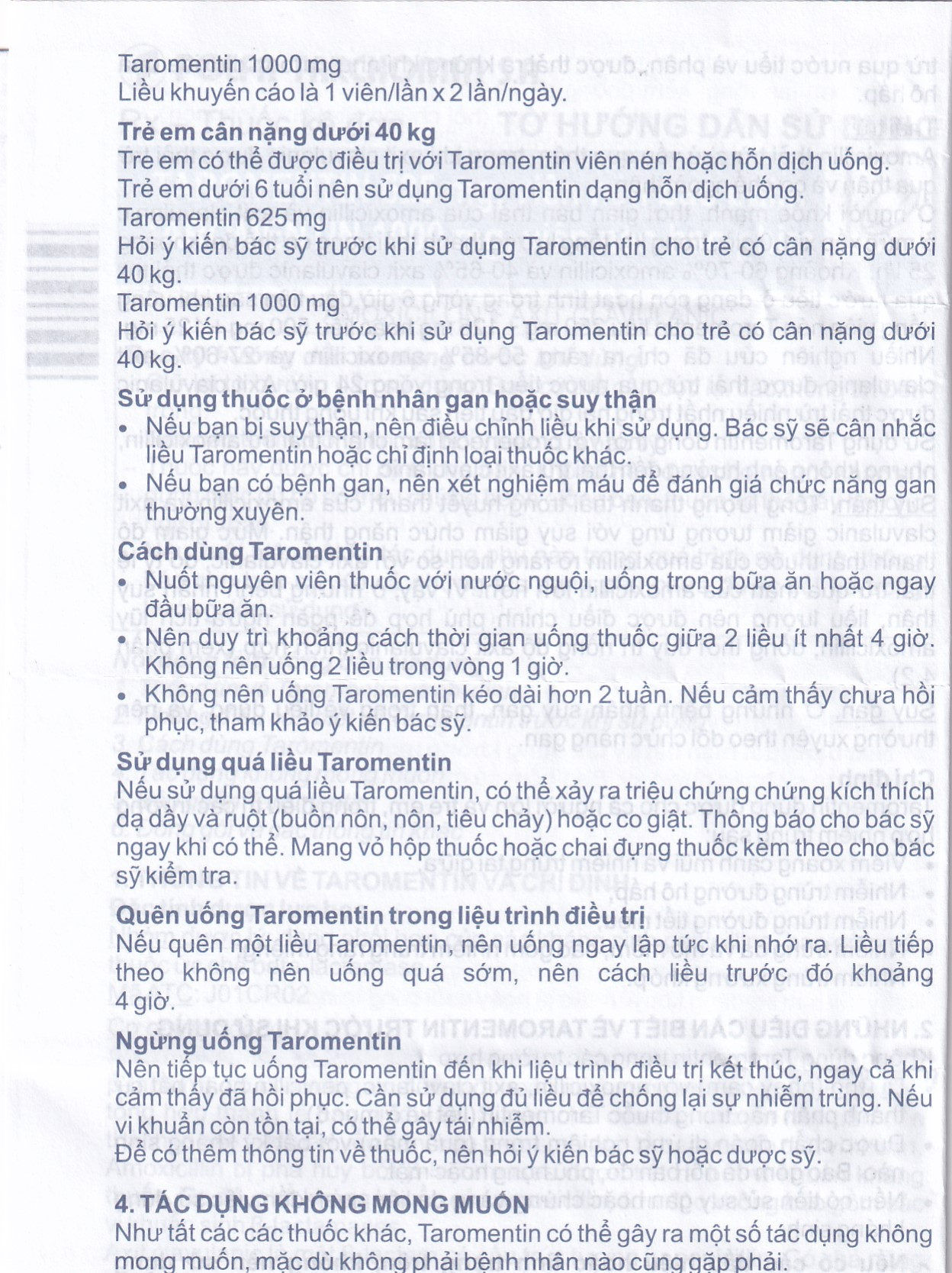 Thuốc Taromentin 1000mg Polfarmex điều trị viêm xoang cạnh mũi (2 vỉ x 7 viên)