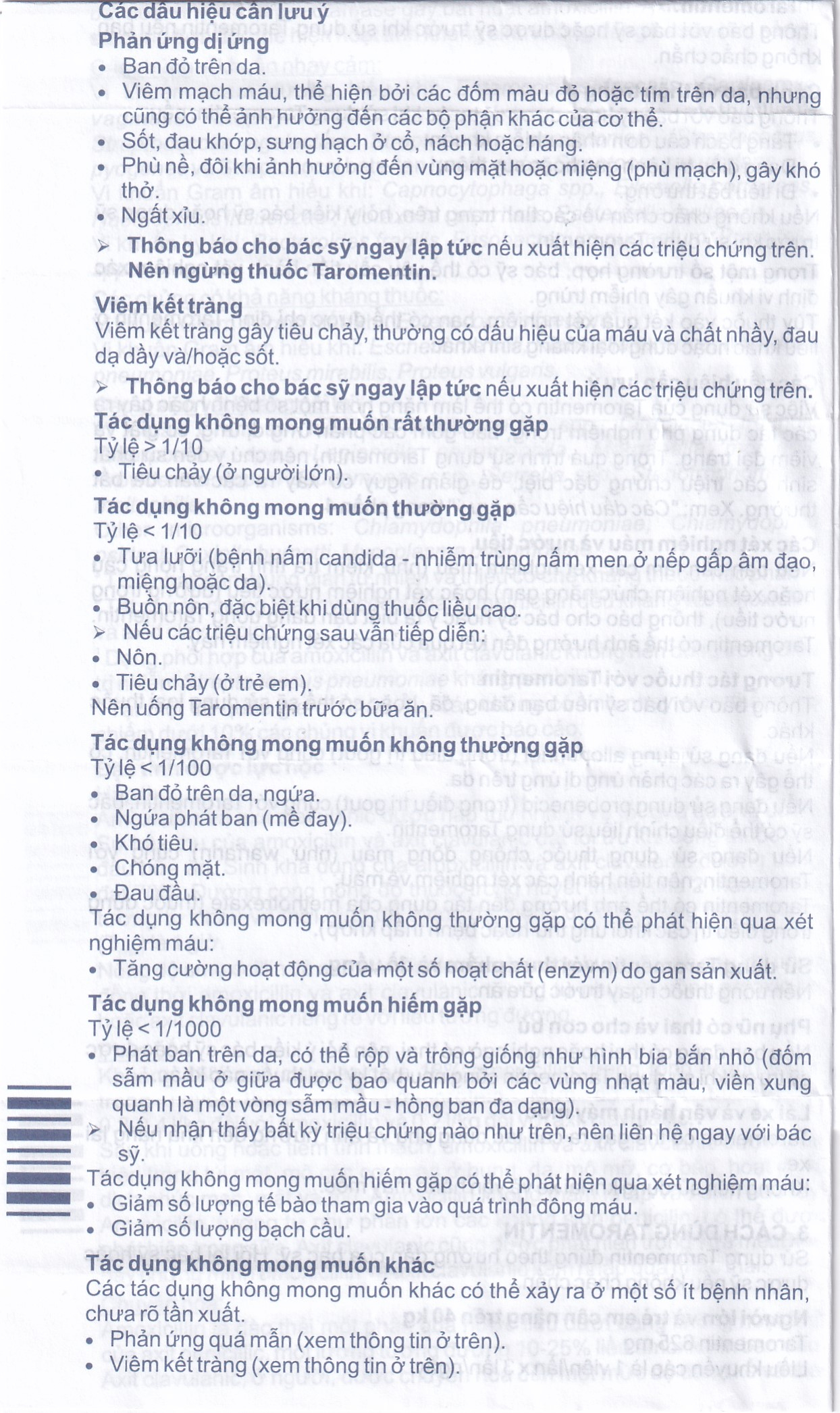 Thuốc Taromentin 1000mg Polfarmex điều trị viêm xoang cạnh mũi (2 vỉ x 7 viên)