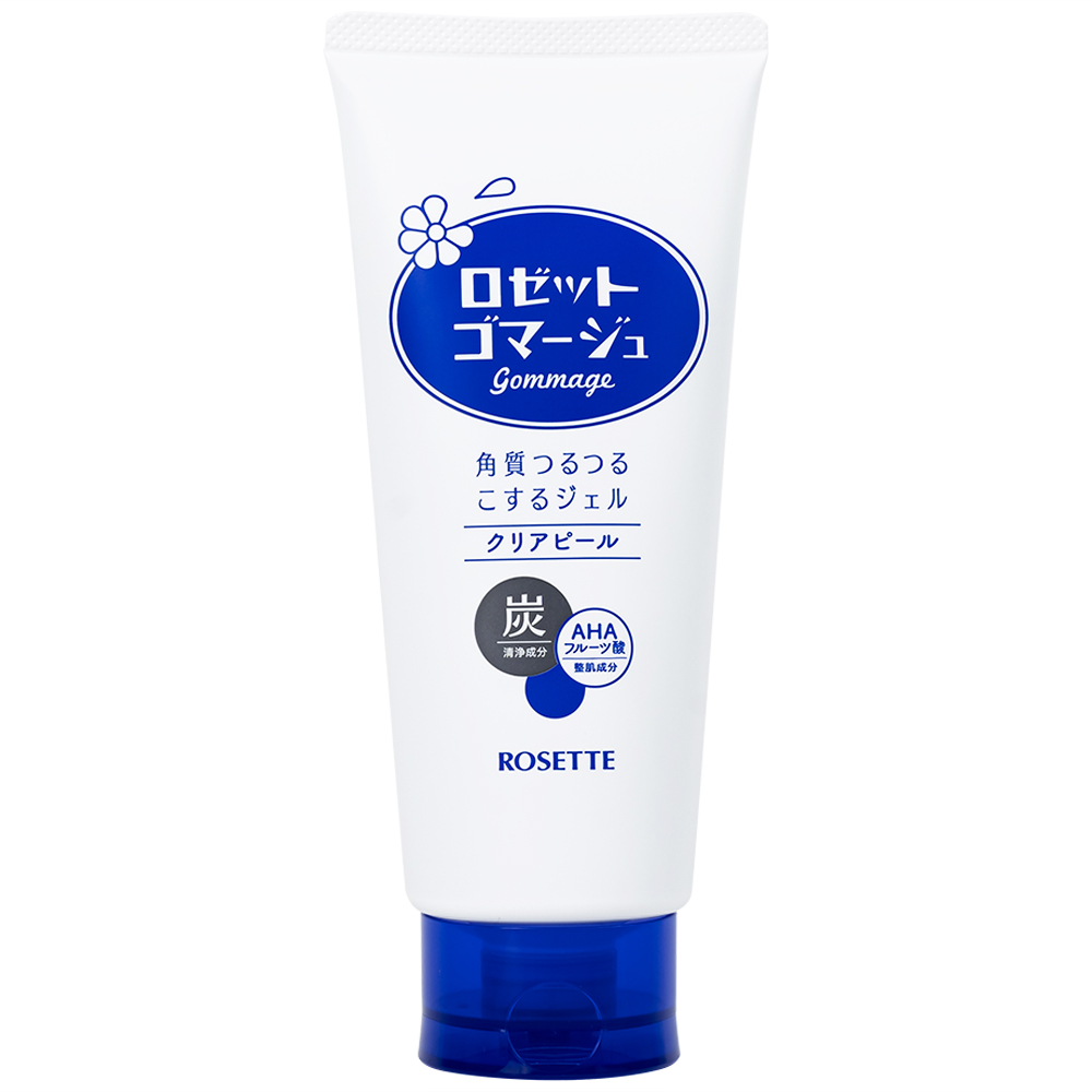 Gel tẩy tế bào chết Rosette Gommage Clear Peel thu nhỏ lỗ chân lông, làm sạch sâu (180g)
