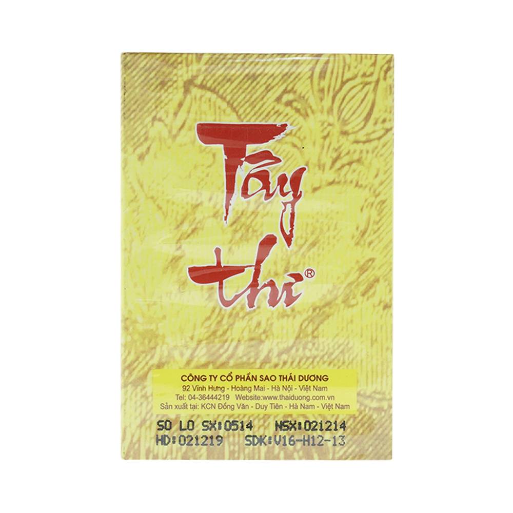 Thuốc Tây Thi Thái Dương điều trị huyết áp thấp, chống mệt mỏi (10 gói x 5g) 