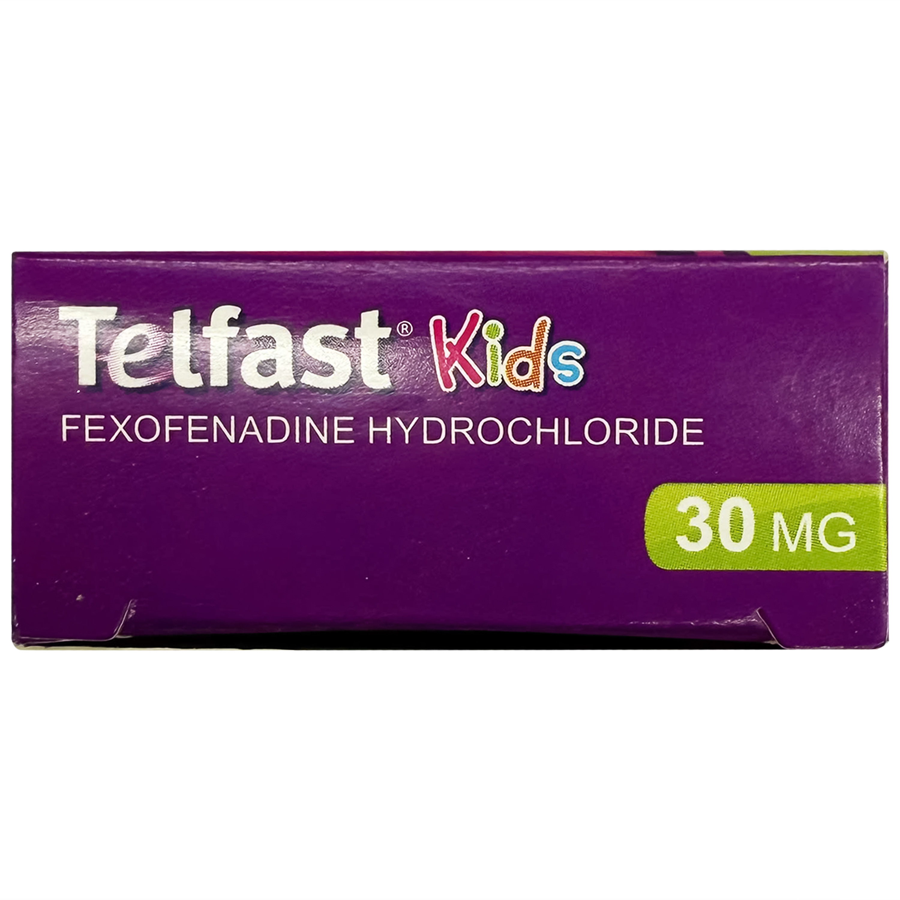 Thuốc Telfast Kids 30mg Sanofi điều trị viêm mũi dị ứng, mày đay cho trẻ em (1 vỉ x 10 viên)