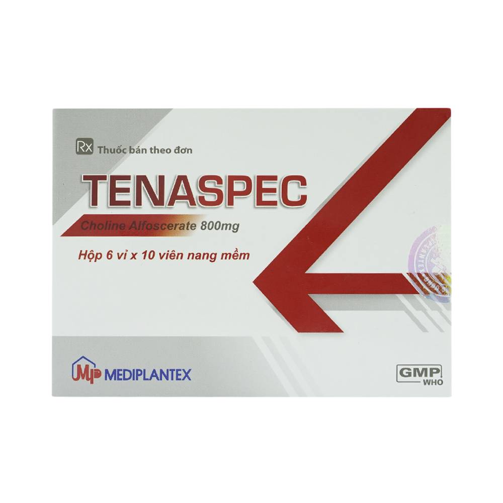 Thuốc Tenaspec Mediplantex điều trị và phục hồi sau đột quỵ (60 viên)