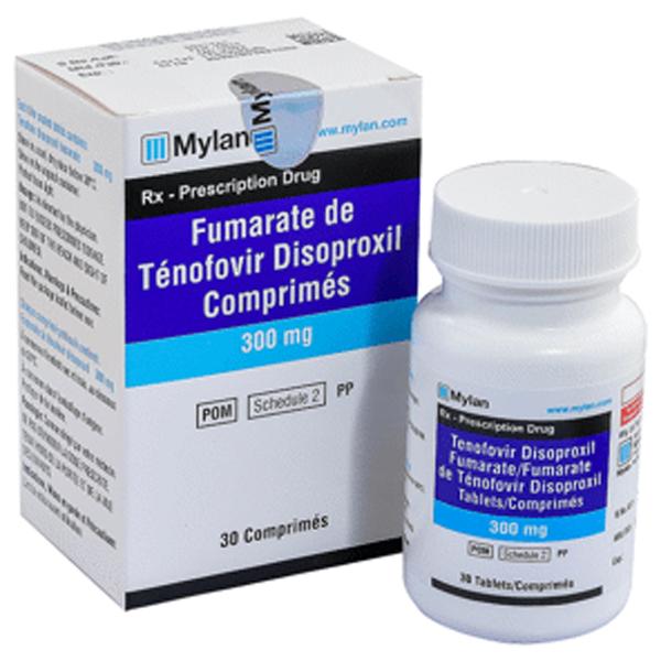 Thuốc Ténofovir Disoproxil Comprimés điều trị HIV-1 và viêm gan B (30 viên)
