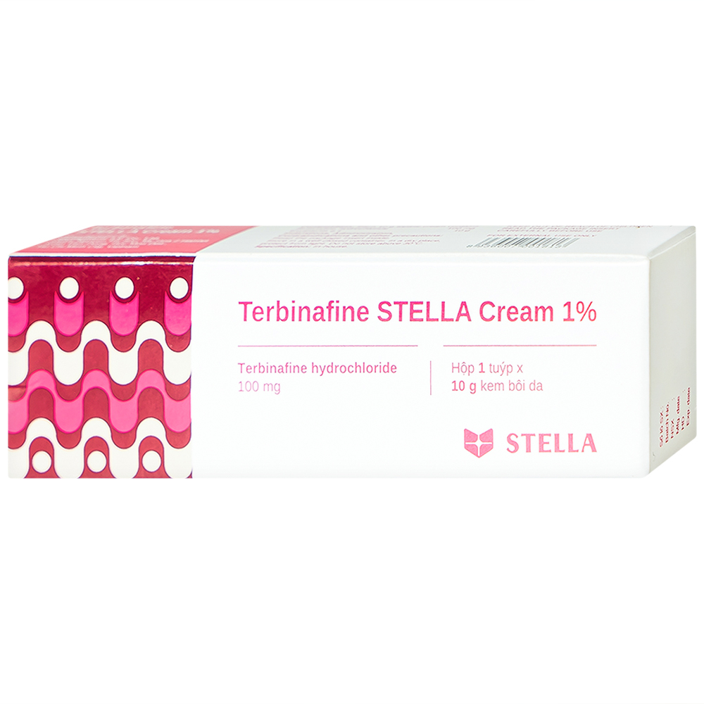 Kem bôi da Terbinafine Stella Cream 1% (10g) điều trị nhiễm nấm ở da, lang ben