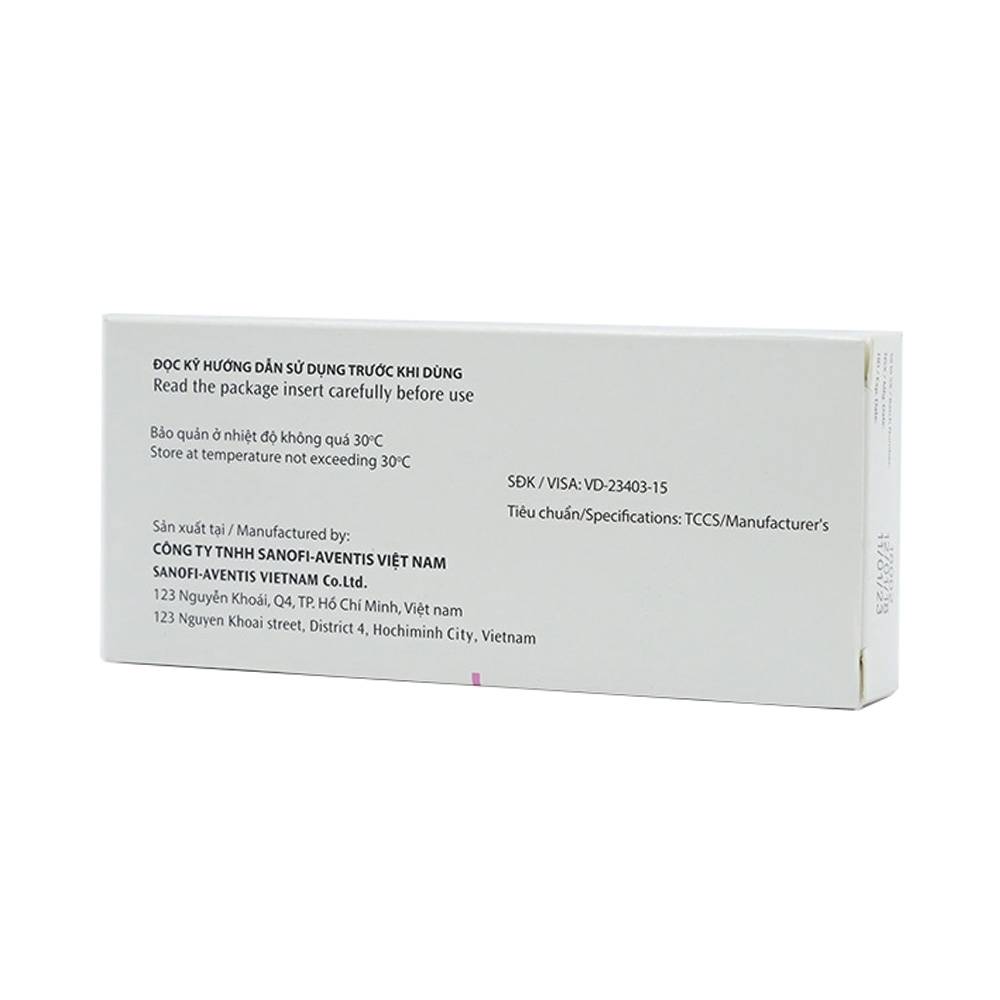 Thuốc Theralene Sanofi hỗ trợ điều trị các triệu chứng viêm mũi dị ứng, mày đay (40 viên)