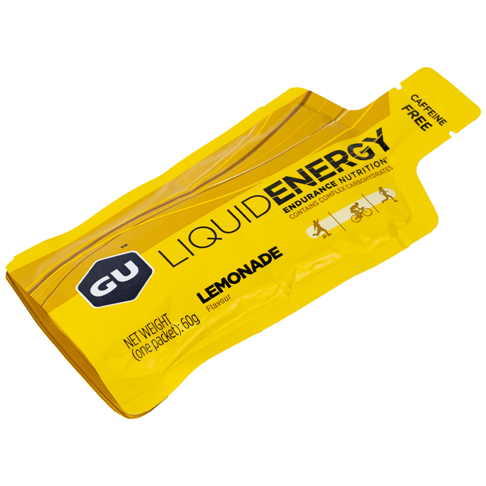 Thực phẩm bổ sung GU Gel Liquid Energy Lemonade 60g bổ sung năng lượng trong các hoạt động thể thao 