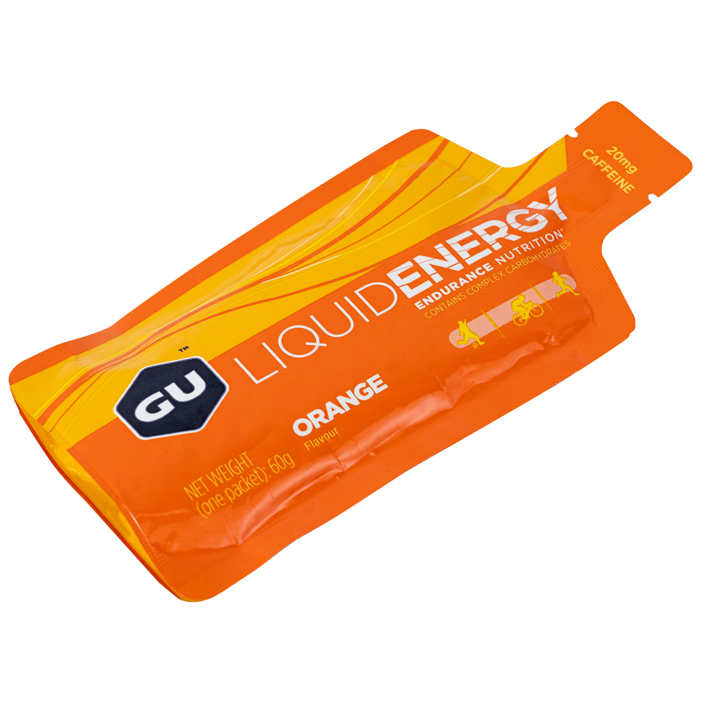 Thực phẩm bổ sung GU Gel Liquid Energy Orange 60g bổ sung năng lượng trong các hoạt động thể thao