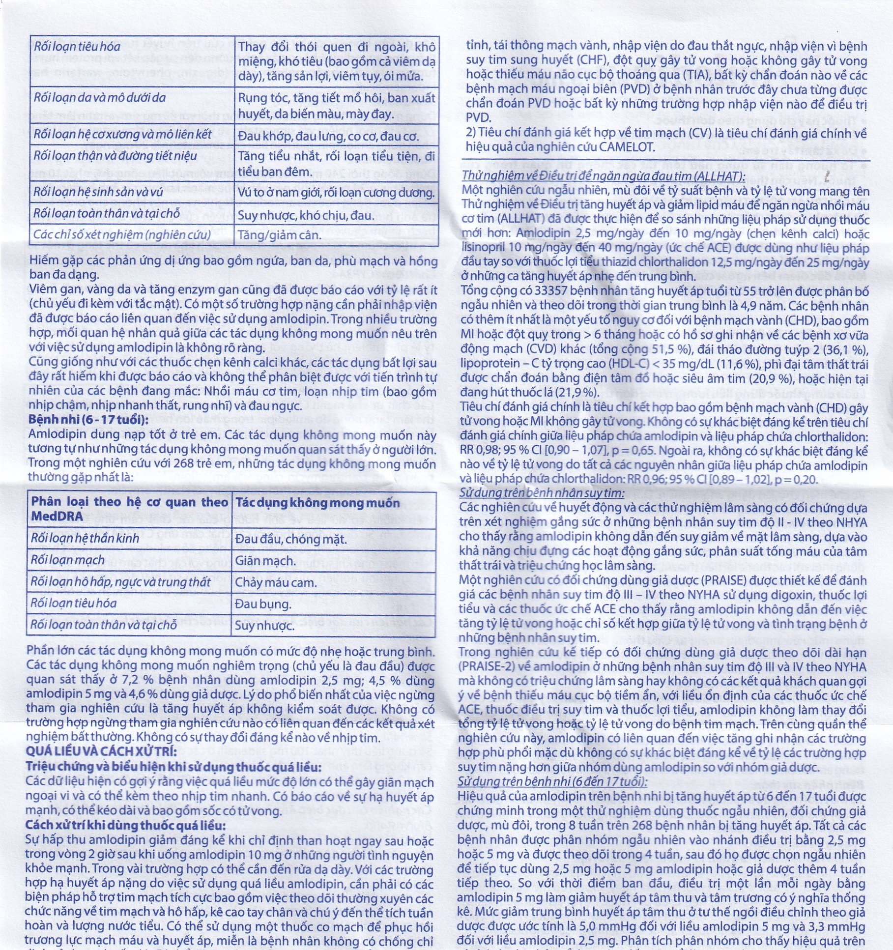 Thuốc Amlodipin 5mg Domesco điều trị tăng huyết áp, đau thắt ngực (3 vỉ x 10 viên)