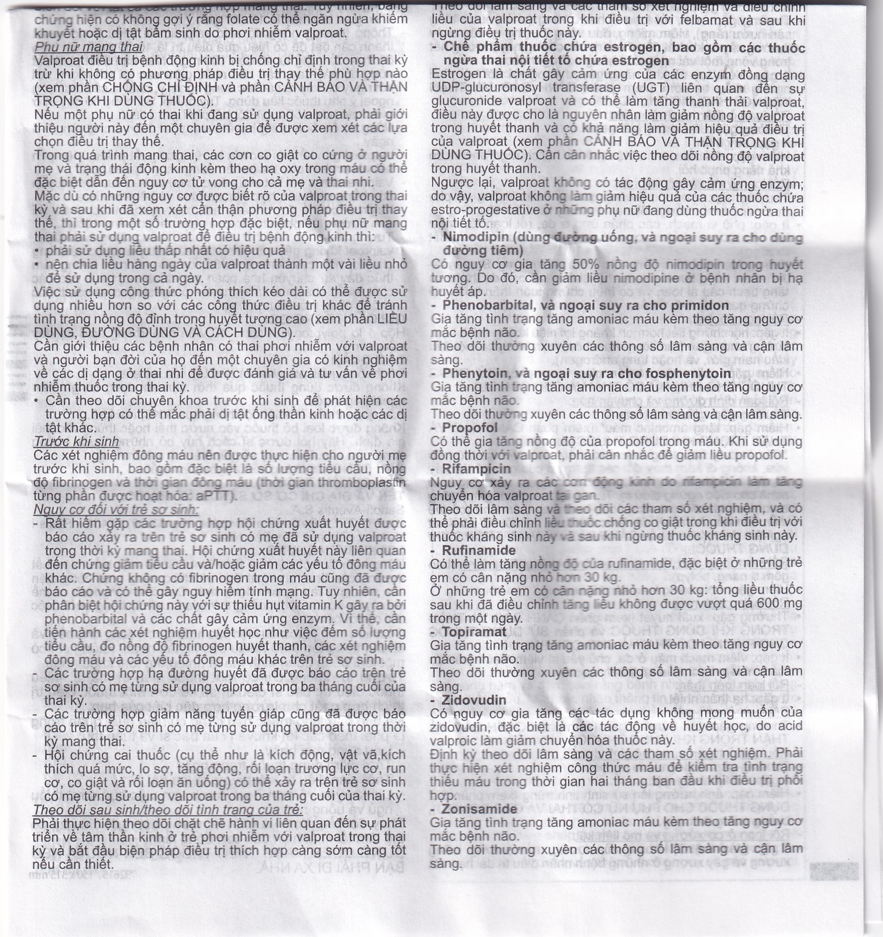 Thuốc Depakine 200mg Sanofi điều trị động kinh (40 viên)