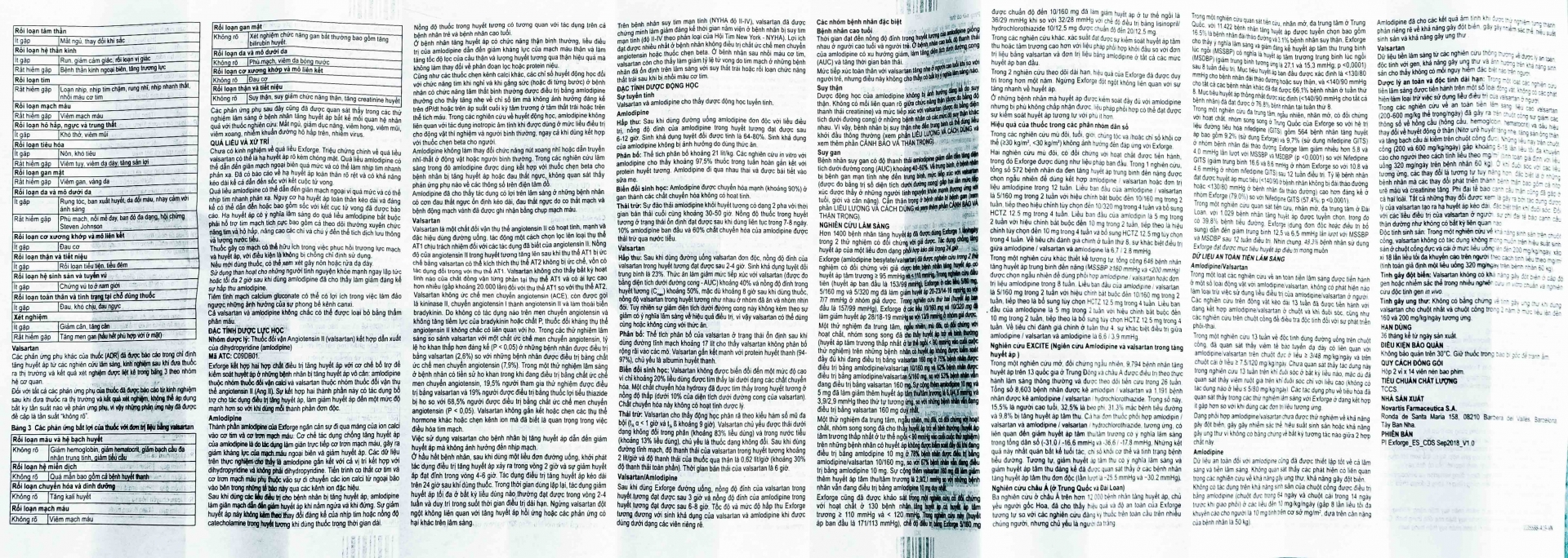 Thuốc Exforge 10mg/160mg Novartis điều trị tăng huyết áp vô căn (2 vỉ x 14 viên)