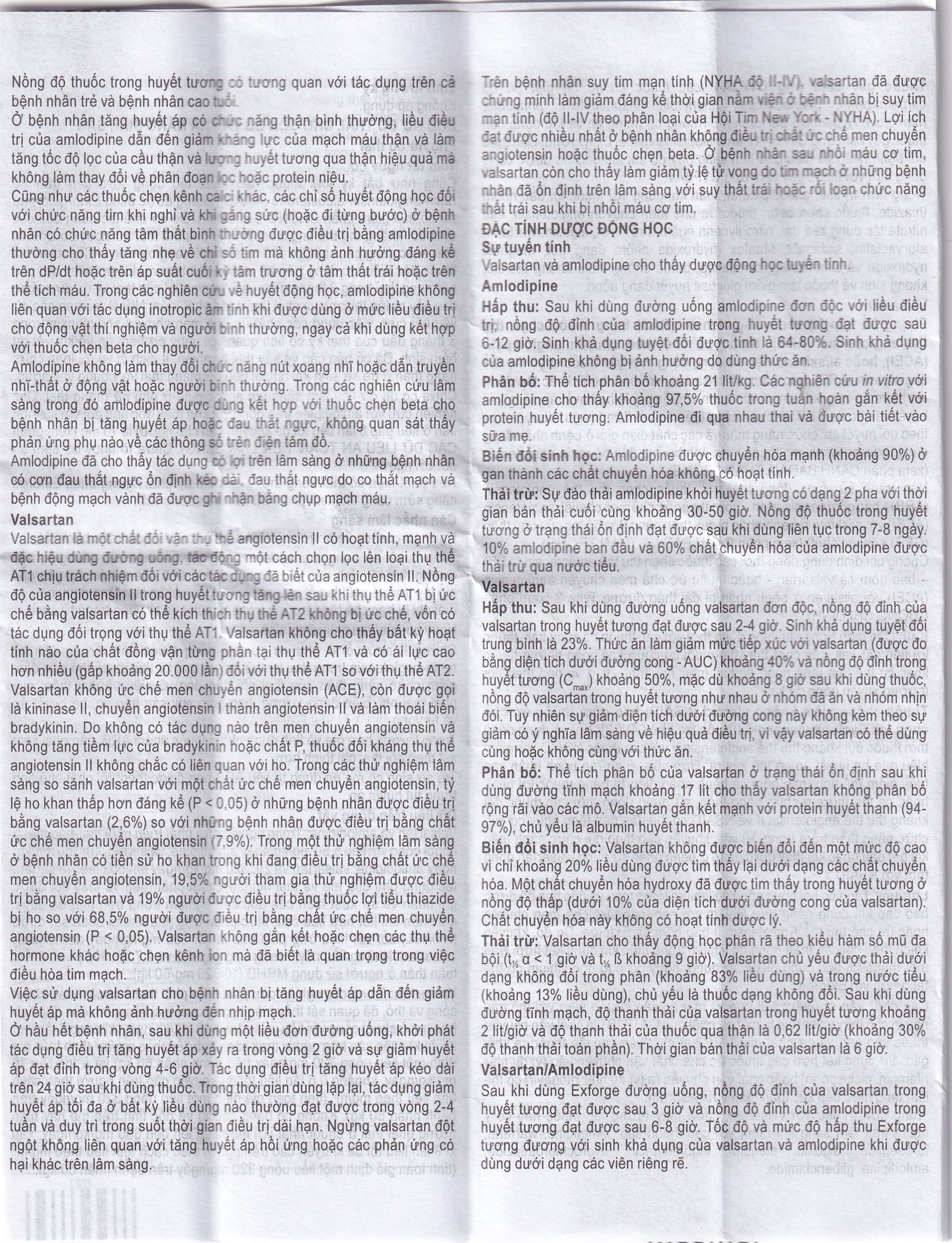 Thuốc Exforge 5mg/80mg Novartis điều trị tăng huyết áp vô căn (2 vỉ x 14 viên)